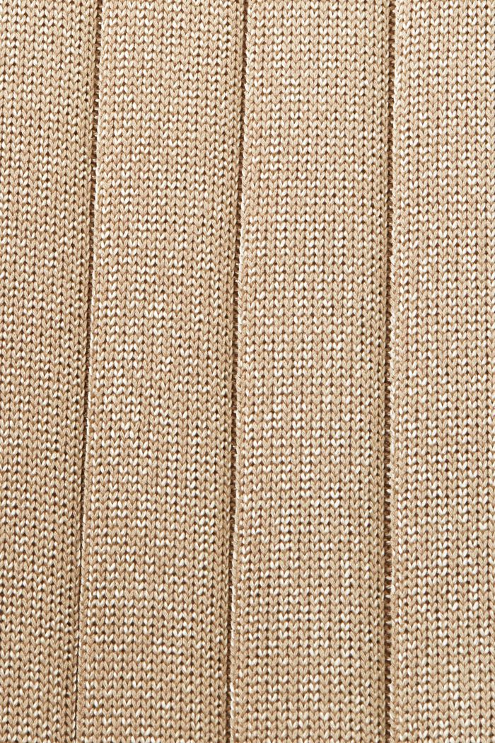 Abito in maglia a coste luccicanti, SAND, detail image number 5
