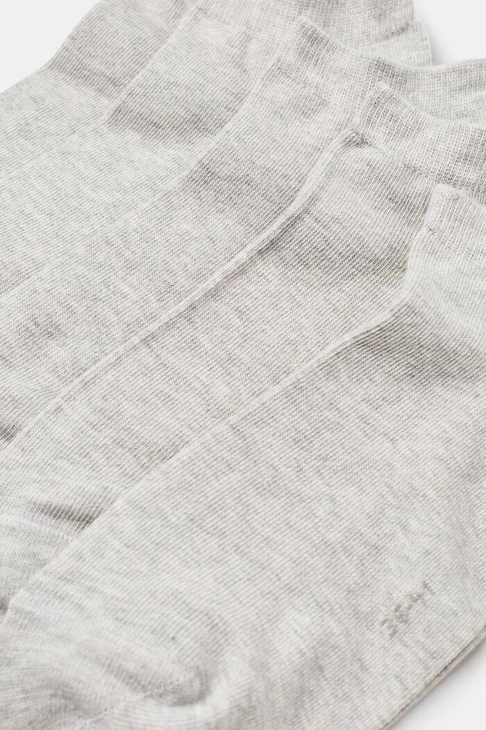 Confezione da cinque di calze in misto cotone, STORM GREY, detail image number 2