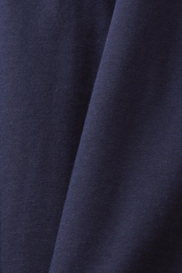 Maglia da rugby in jersey con logo ricamato, NAVY, detail image number 5