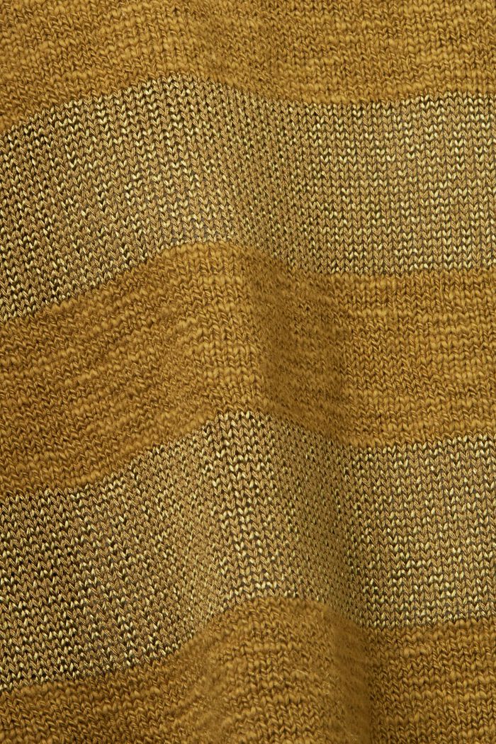 Cardigan a righe, OLIVE, detail image number 5