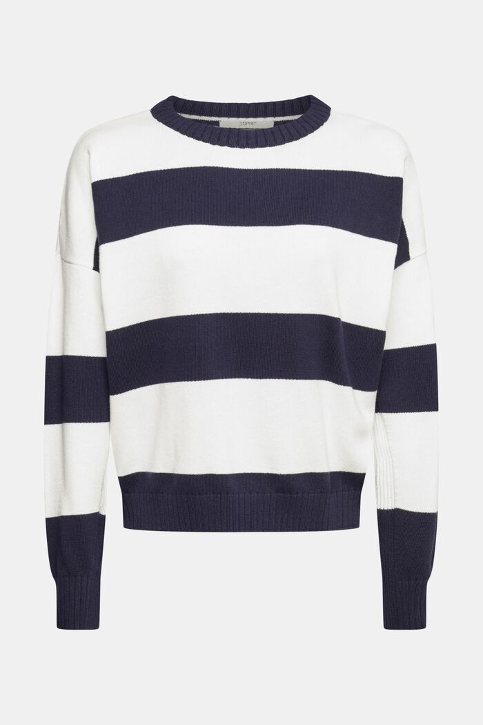 Pullover a maglia Relaxed Fit, NAVY BLUE, detail image number 2