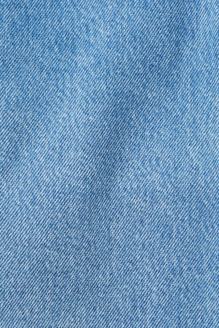 Minigonna di jeans a vita media, BLUE LIGHT WASHED, detail image number 5