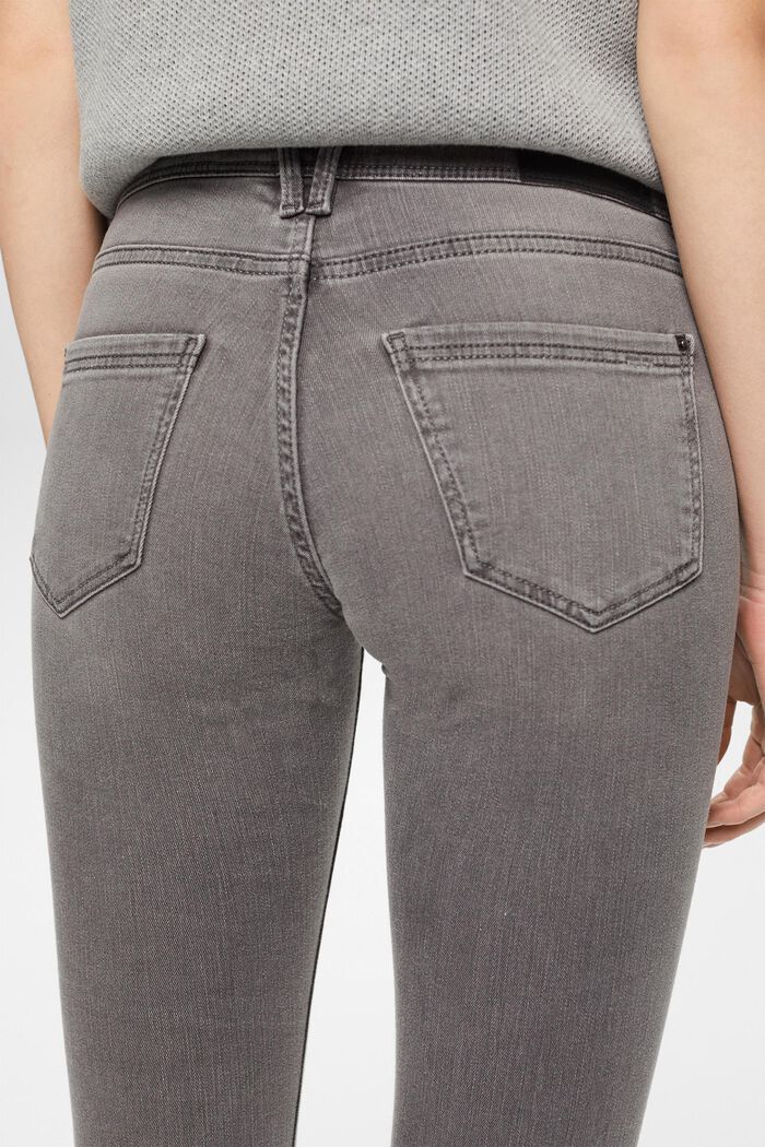 Jeans elasticizzati skinny fit, GREY MEDIUM WASHED, detail image number 4