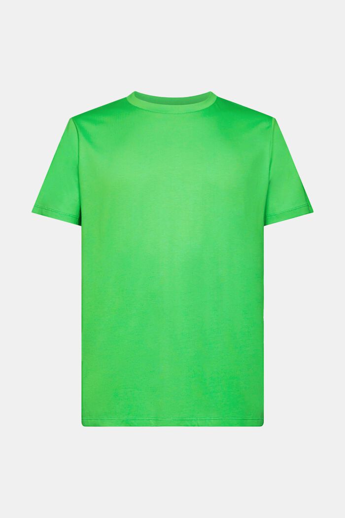 T-shirt girocollo in jersey, GREEN, detail image number 6