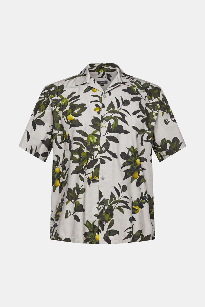 Camicia con stampa di alberi di limone