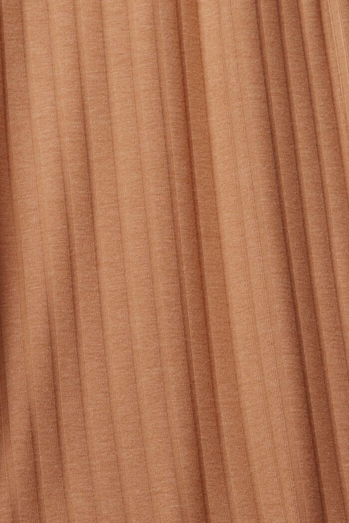 Culotte con effetto a coste, LIGHT TAUPE, detail image number 7