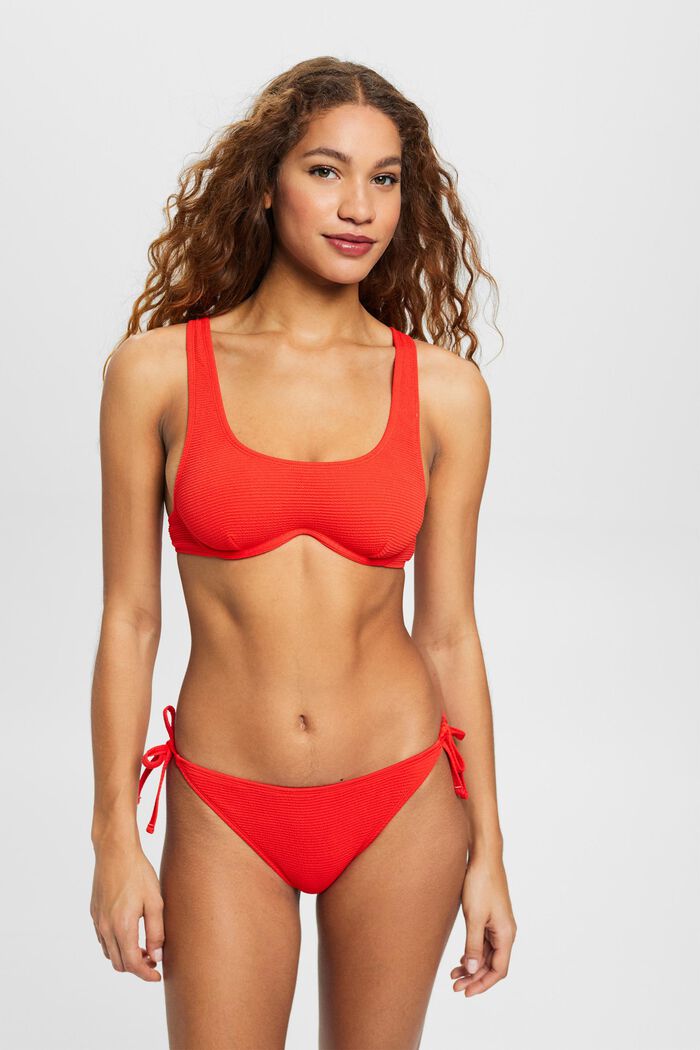 Mini slip da bikini, RED, detail image number 0