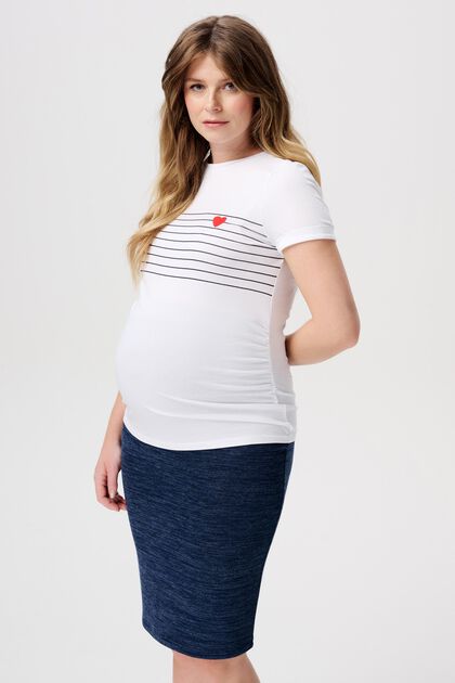 MATERNITY T-shirt a righe