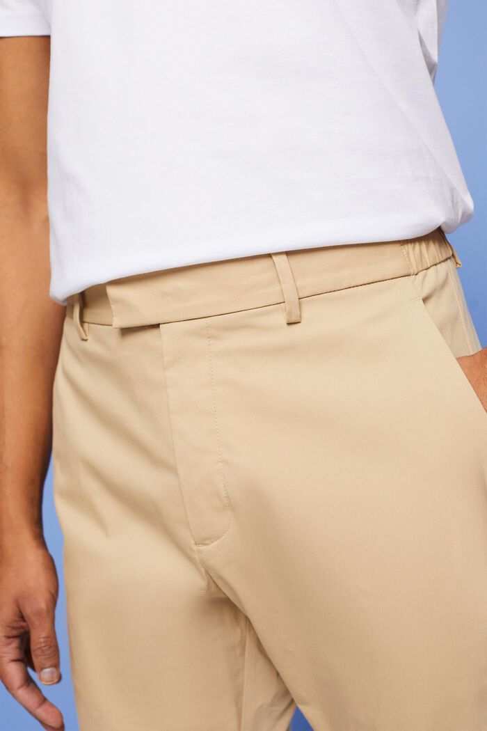 Pantaloni chino in popeline, SAND, detail image number 2