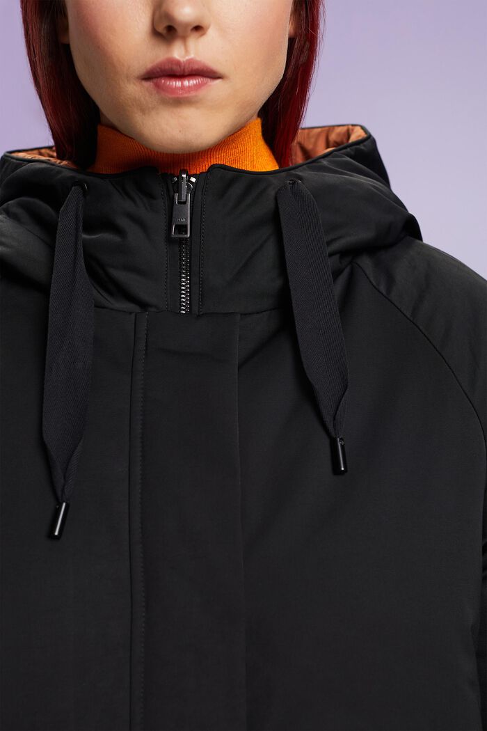 Cappotto in piumino reversibile, BLACK, detail image number 2