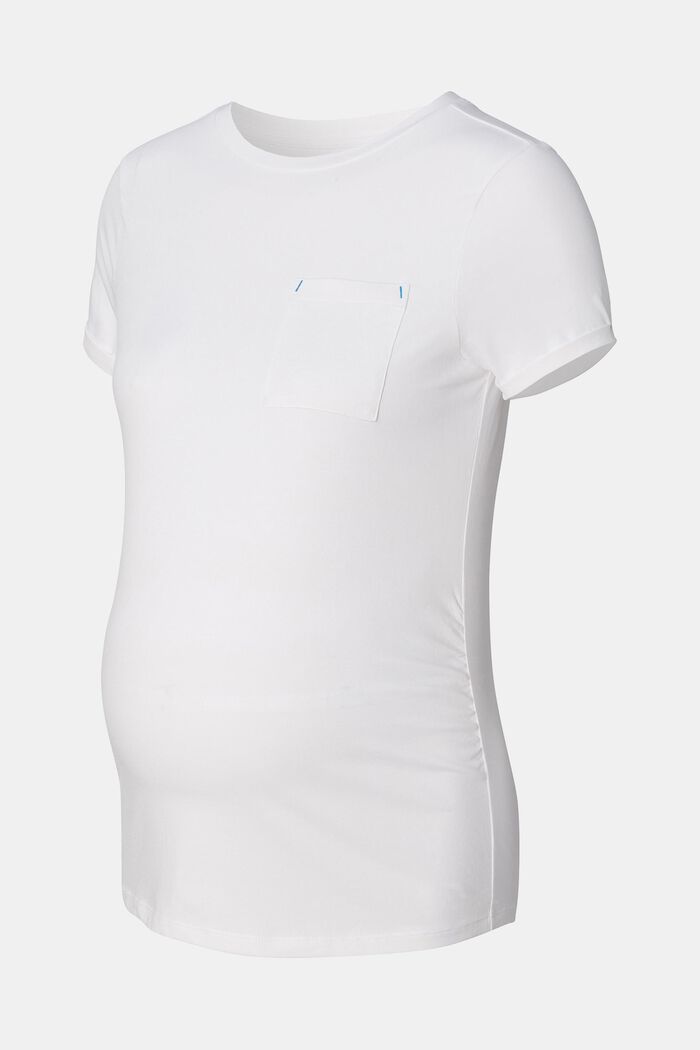 MATERNITY T-shirt a maniche corte, BRIGHT WHITE, detail image number 5