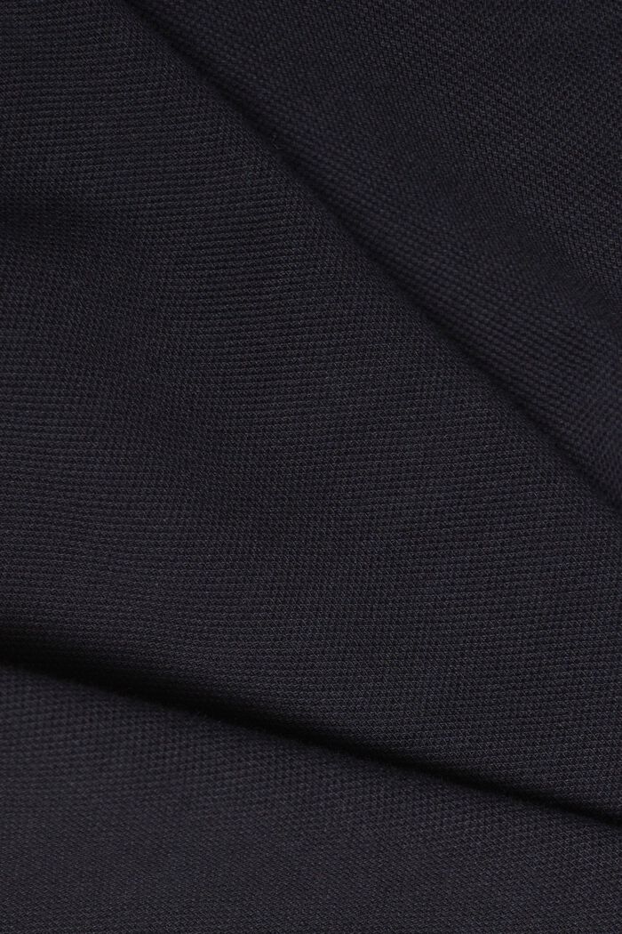 Camicia polo slim fit, BLACK, detail image number 5