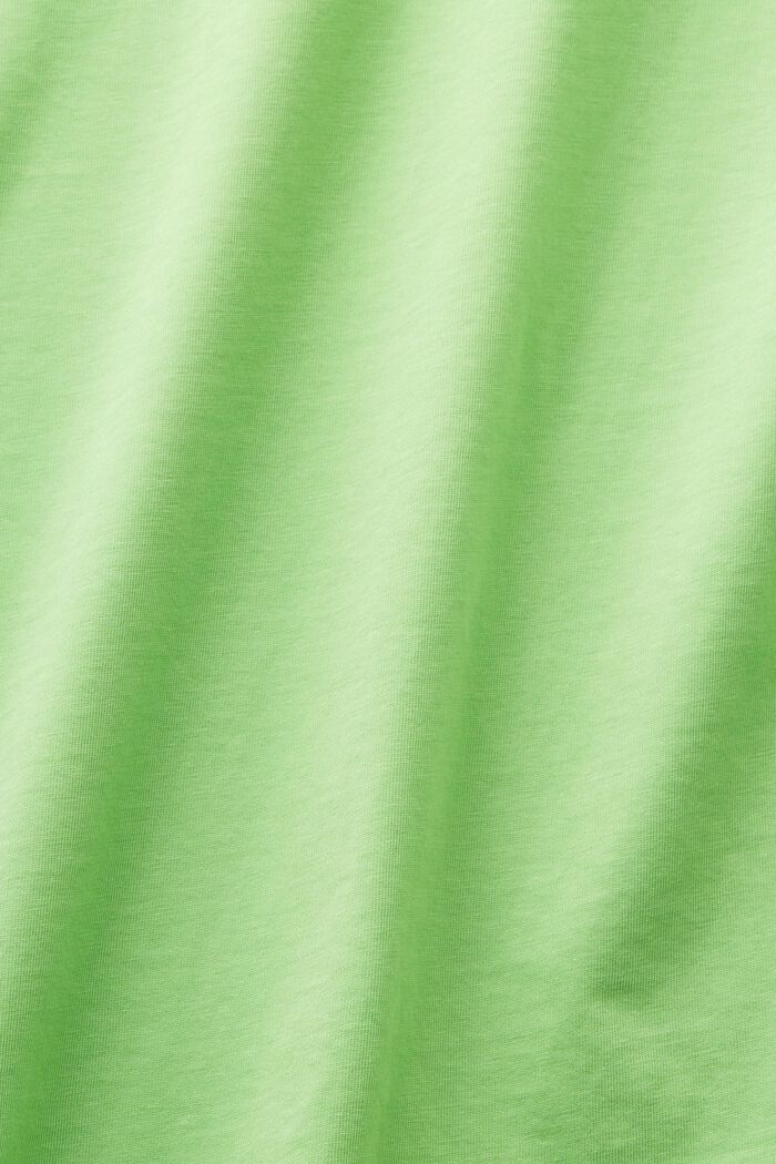T-shirt con scollo a V, CITRUS GREEN, detail image number 4