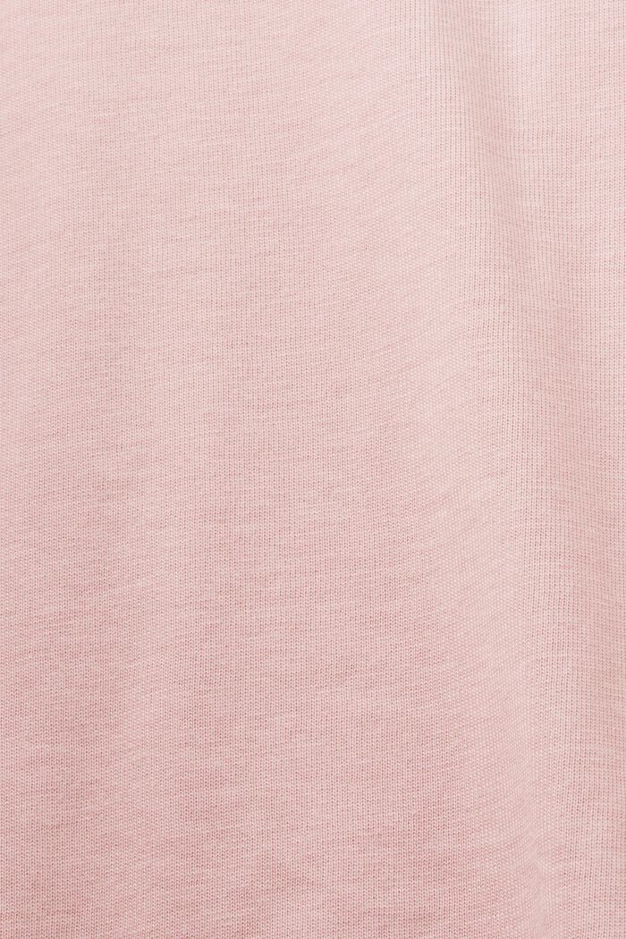 T-shirt in jersey di cotone con grafica, OLD PINK, detail image number 5