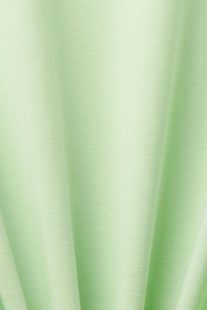 T-shirt in cotone misto, CITRUS GREEN, detail image number 5