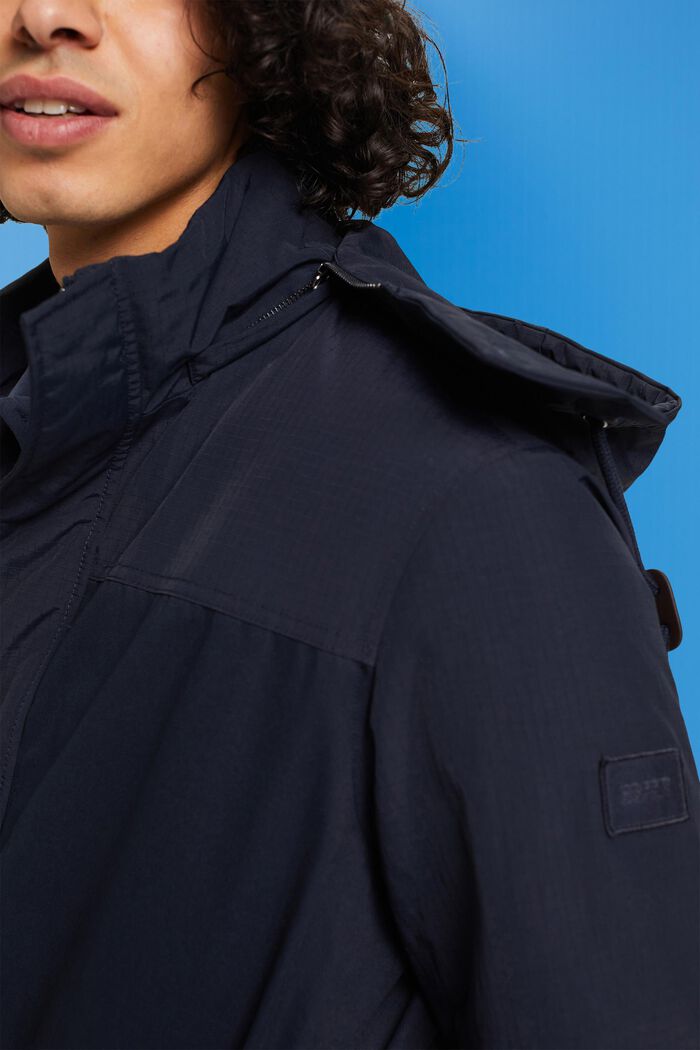 Giacca utility con cappuccio rimovibile, NAVY, detail image number 2