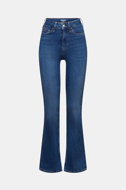 Jeans premium dal taglio bootcut a vita alta