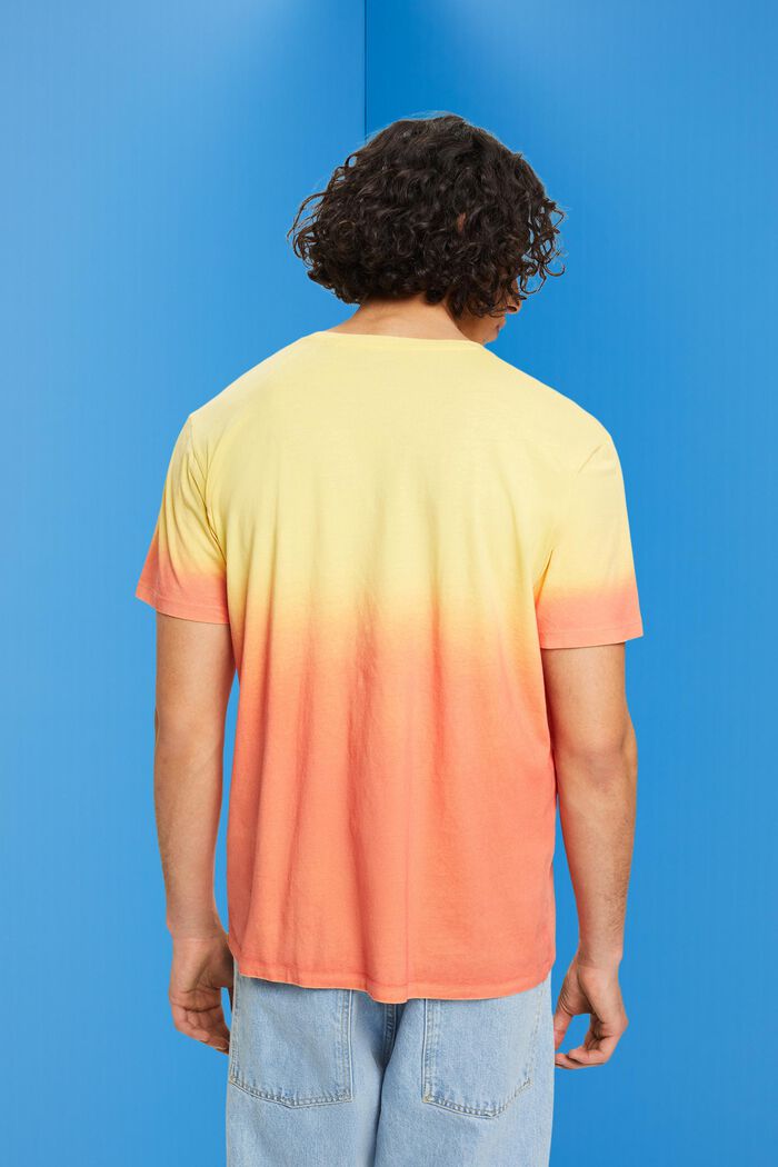 T-shirt bicolore effetto sfumato, LIGHT YELLOW, detail image number 3
