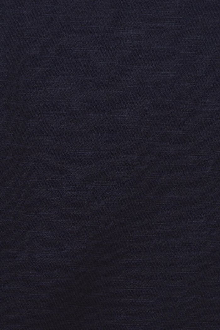 Top a maniche lunghe, 100% cotone, NAVY, detail image number 5