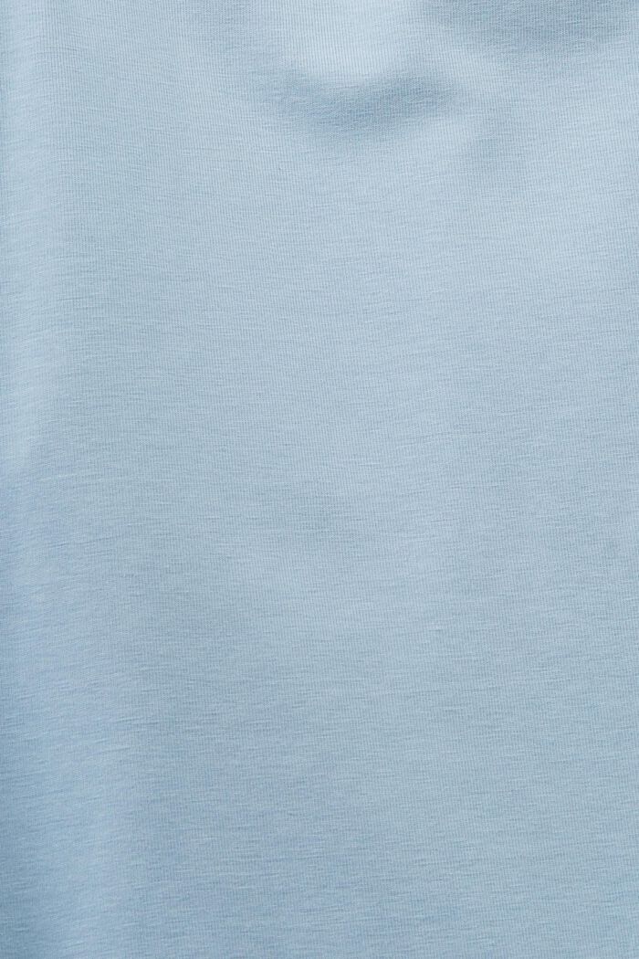 Pantaloni sportivi in jersey di cotone, PASTEL BLUE, detail image number 6