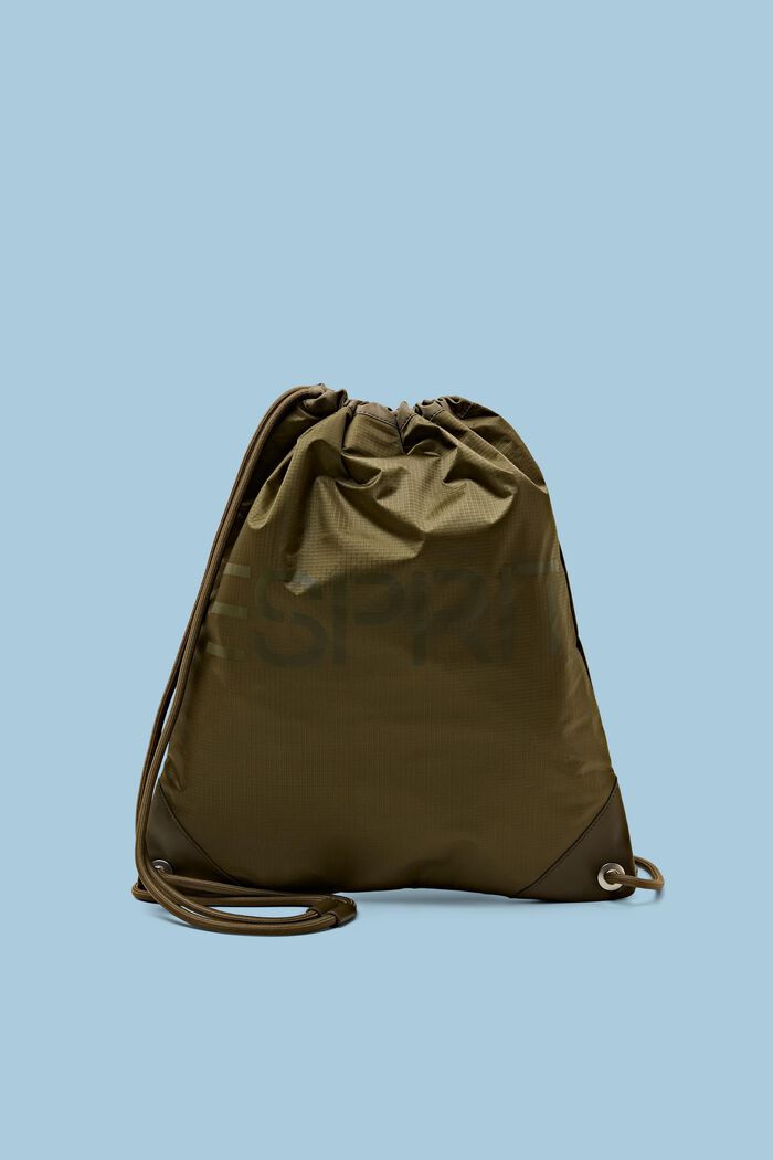 Locker Bag con logo, OLIVE, detail image number 0