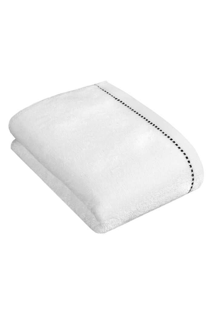 Con TENCEL™: set di asciugamani in spugna, WHITE, detail image number 2
