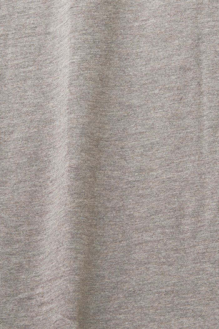 T-shirt girocollo, 100% cotone, GUNMETAL, detail image number 5
