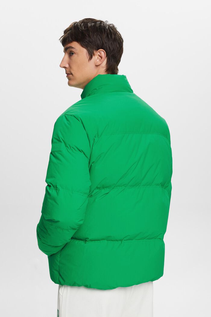 Riciclato: giacca trapuntata con piuma d'oca, GREEN, detail image number 1