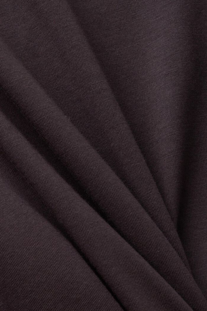 T-shirt con scollo a V, ANTHRACITE, detail image number 5