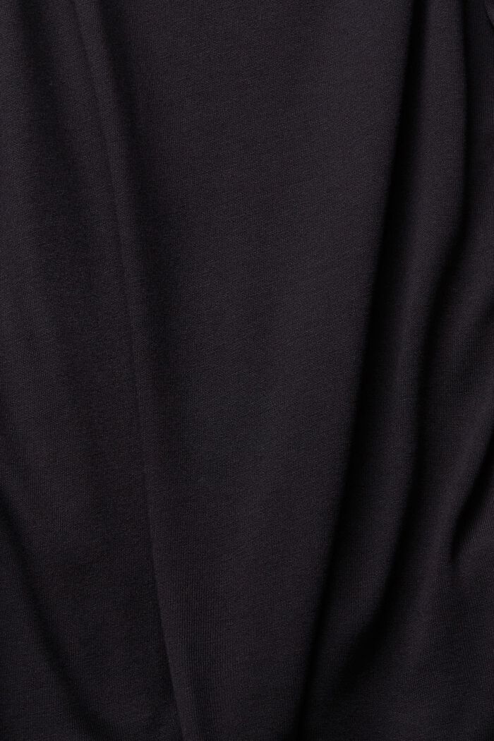 Top in pizzo, LENZING™ ECOVERO™, BLACK, detail image number 4