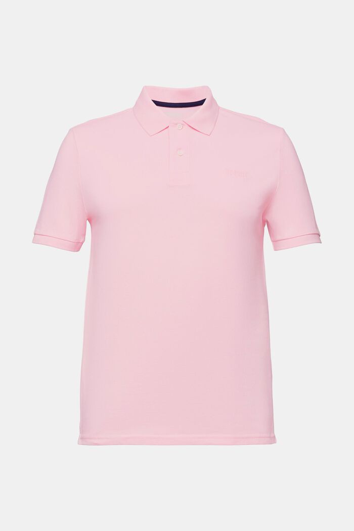 Polo in piqué, PASTEL PINK, detail image number 5