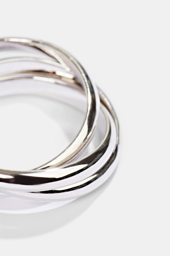 Tris di anelli in argento sterling