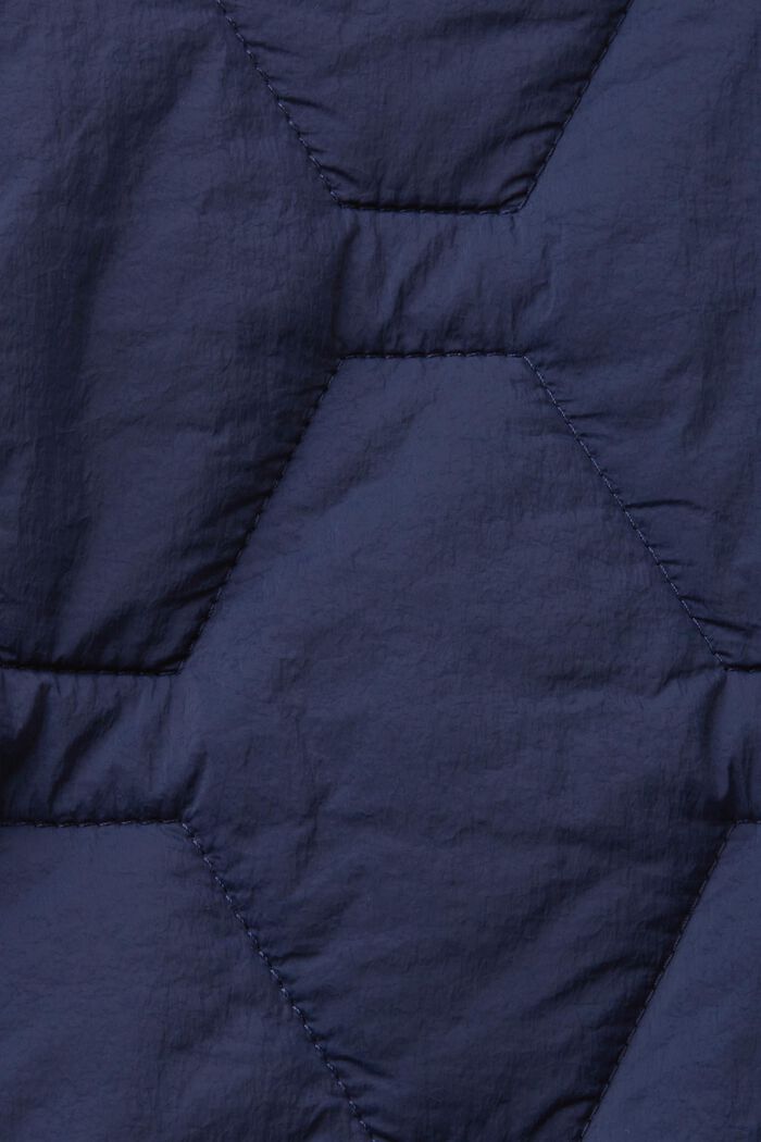 Riciclato: giacca trapuntata leggera, NAVY, detail image number 6