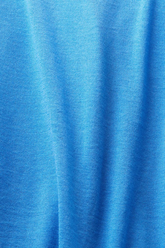 Cardigan melangiato in cashmere, BLUE, detail image number 5