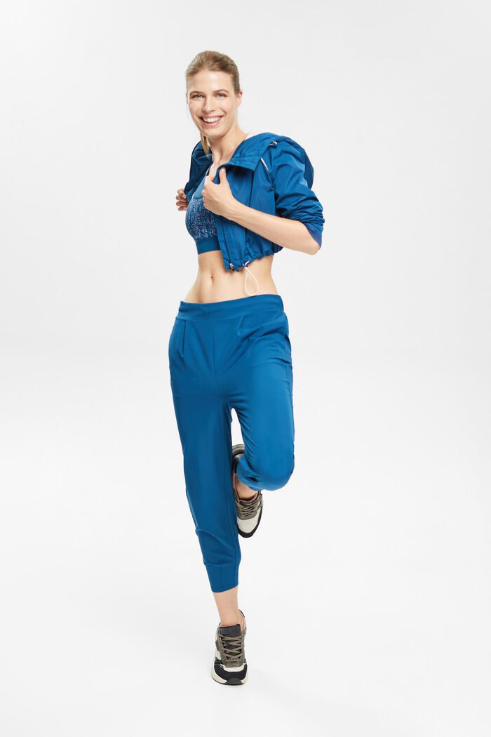 Pantaloni sportivi, PETROL BLUE, detail image number 0