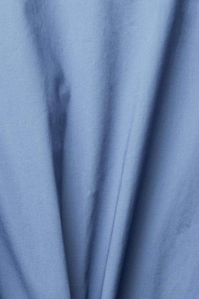 Abito con volant in cotone, GREY BLUE, detail image number 5