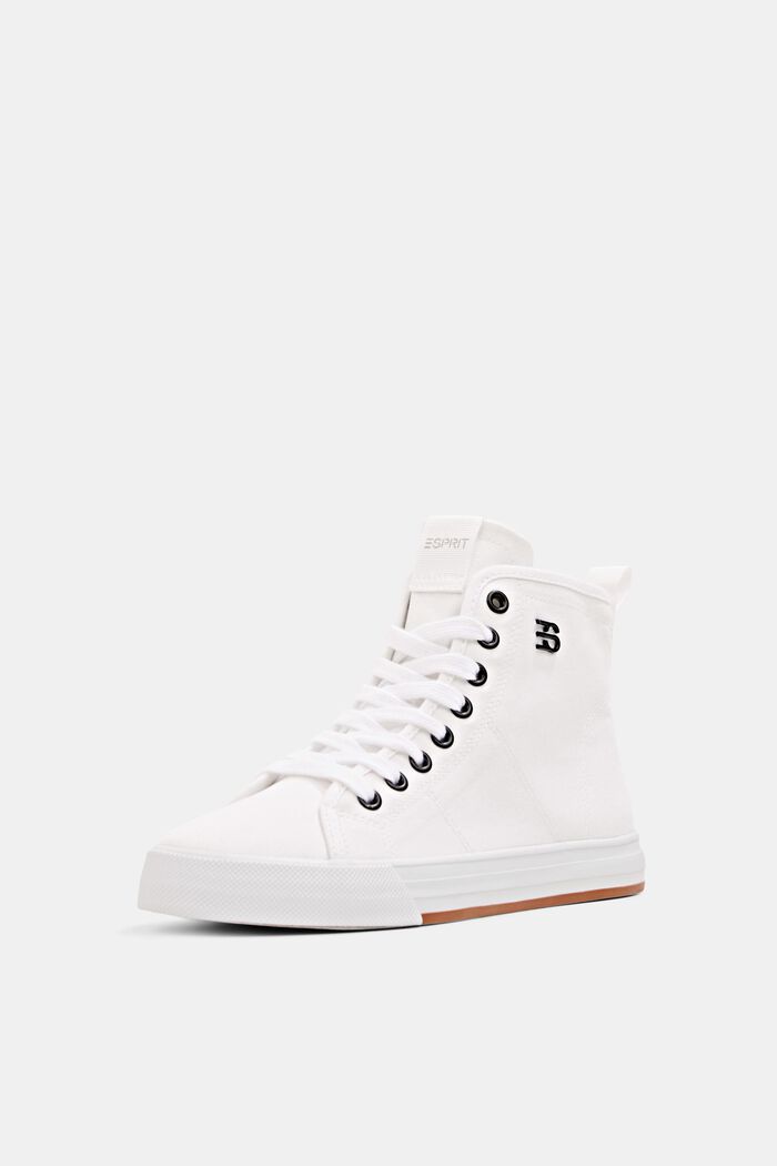 Sneakers con gambale alto, WHITE, detail image number 2