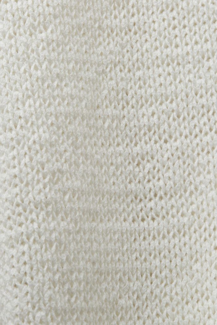 CURVY Pullover a maglia larga, OFF WHITE, detail image number 4