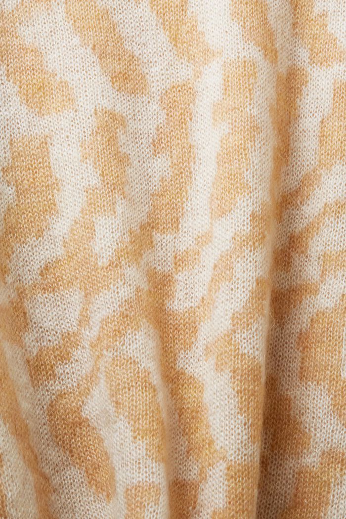 Pullover in misto lana mohair, DUSTY NUDE, detail image number 6