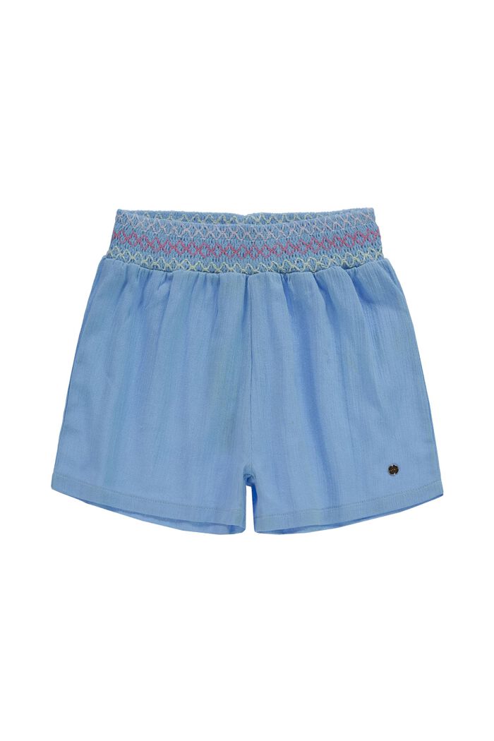 Shorts con effetto stropicciato, BRIGHT BLUE, detail image number 3