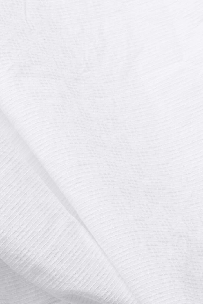 Camicia strutturata Slim Fit, WHITE, detail image number 5