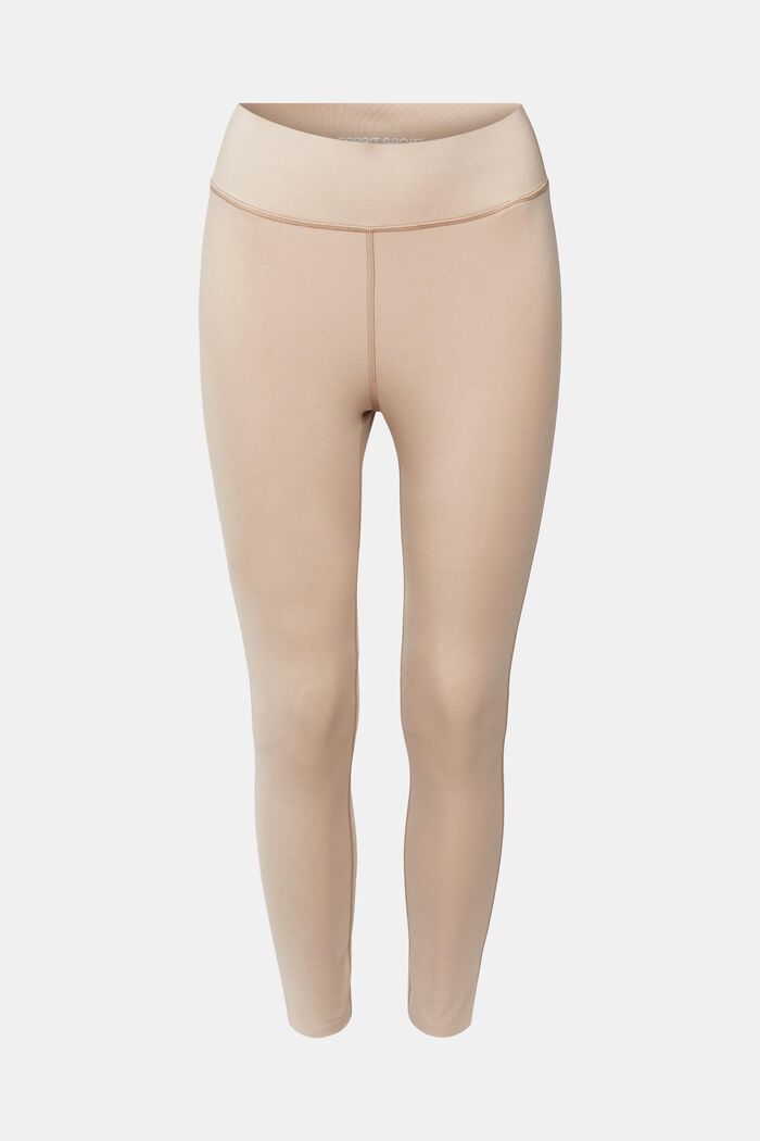 In materiale riciclato: leggings Active con E-DRY, BEIGE, detail image number 2