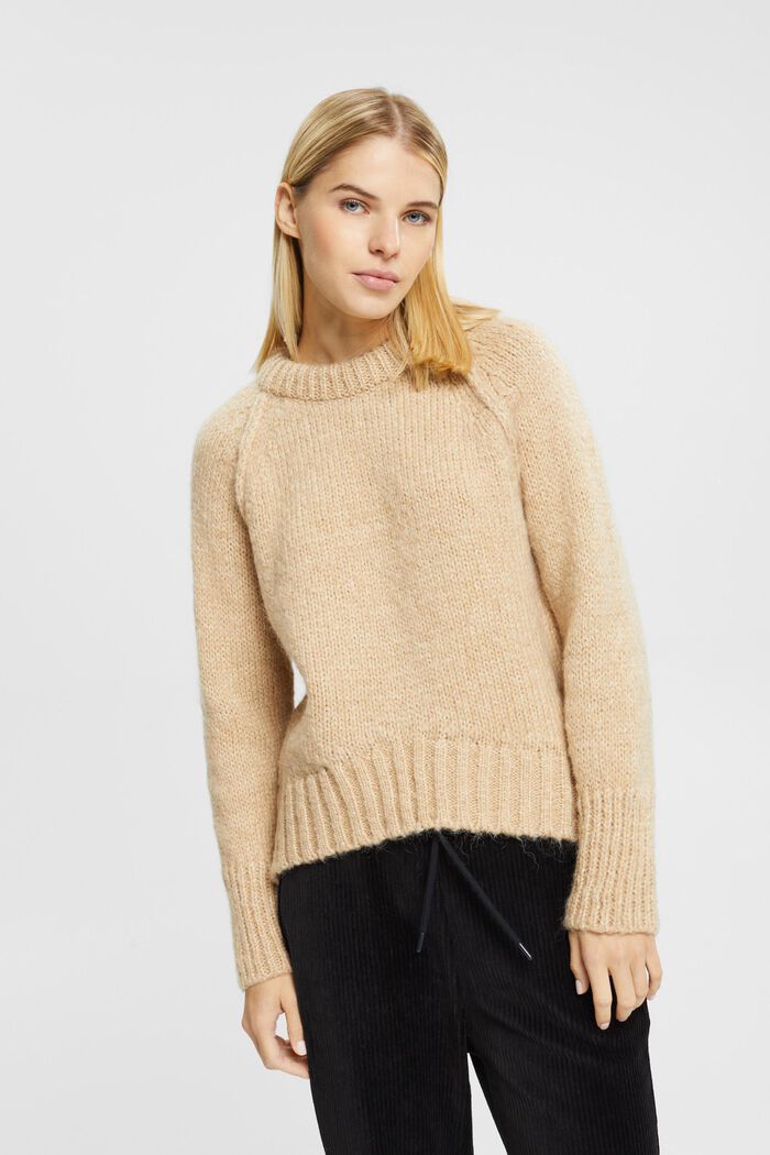 Pullover in misto lana