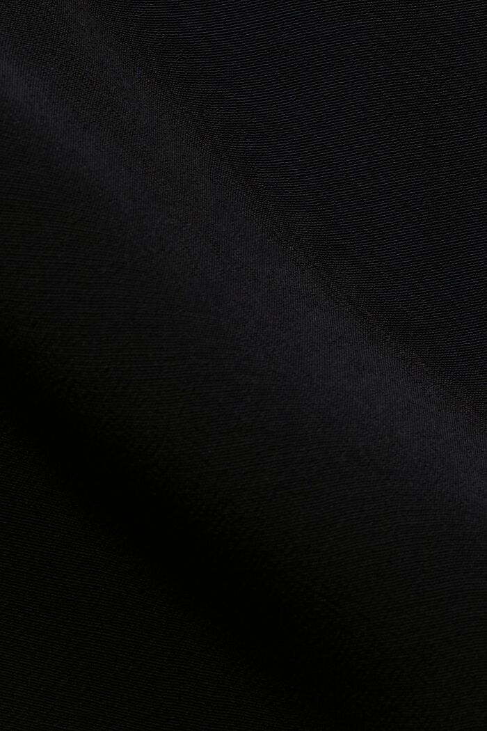 Blusa con bottone davanti, BLACK, detail image number 4