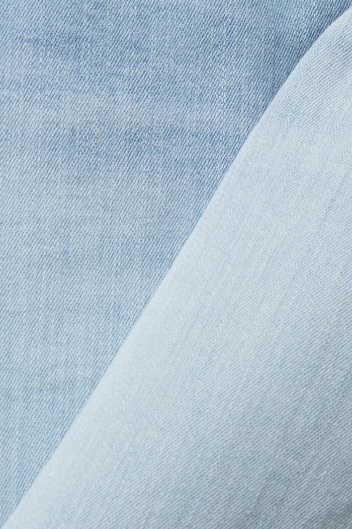 Jeans Dad Fit a vita alta, BLUE BLEACHED, detail image number 5