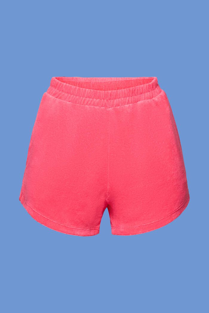 Riciclato: shorts da spiaggia in spugna, PINK FUCHSIA, detail image number 5