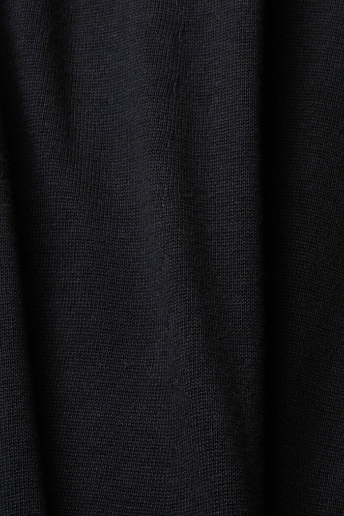Abito in maglia a dolcevita, BLACK, detail image number 1