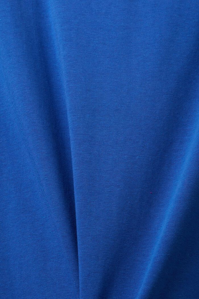 T-shirt cropped, BRIGHT BLUE, detail image number 5