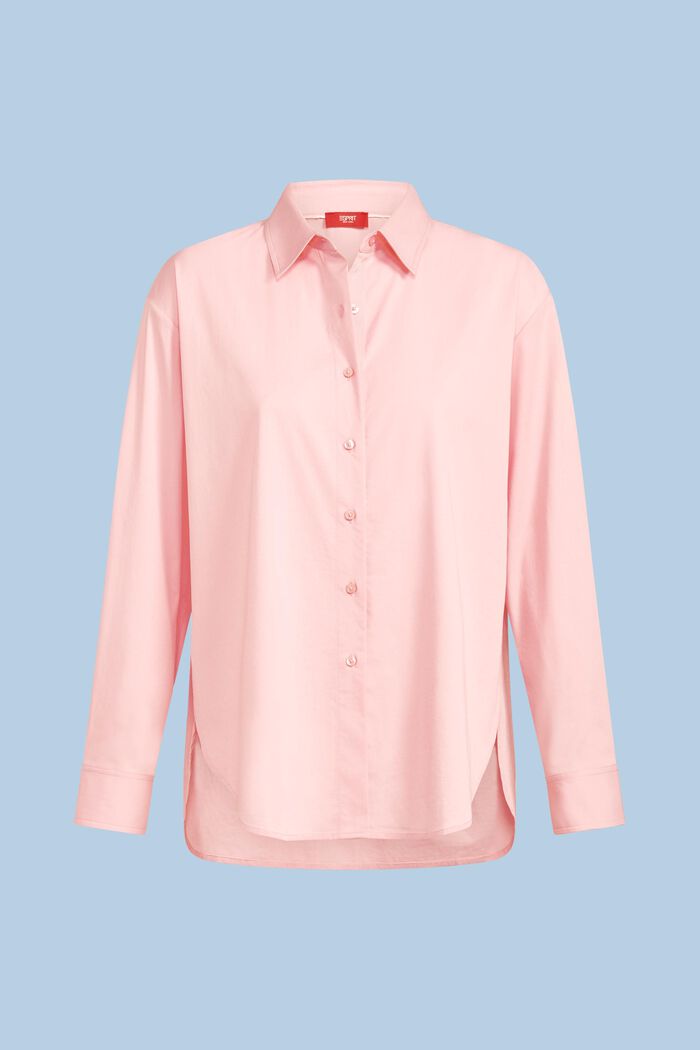 Camicia button-down oversize, PINK, detail image number 5