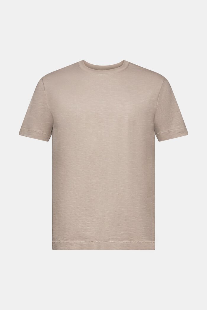 T-shirt fiammata, LIGHT TAUPE, detail image number 6
